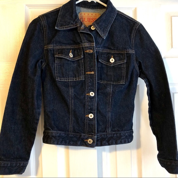 GUESS Denim Trucker Jacket - Picture 1 of 7
